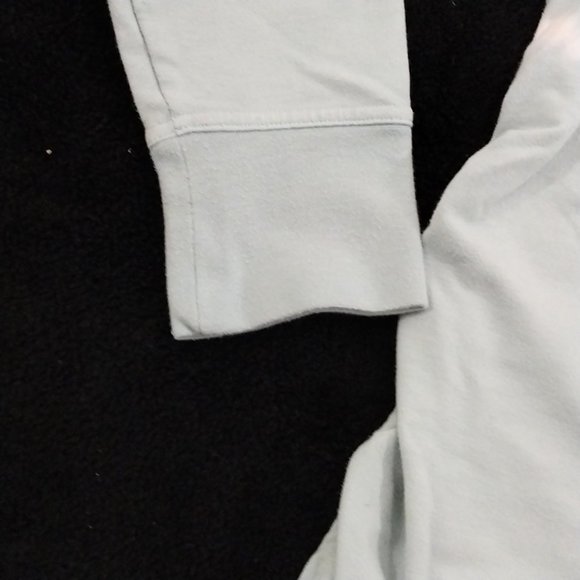 Isabel Maternity Sweatshirt Size Large Blue and White #1261 - Picture 6 of 9